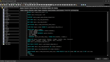 Change script preview (dark skin)