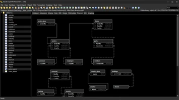 Schema diagram (dark skin)